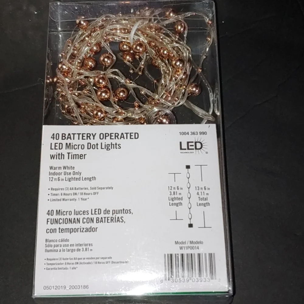 Home Accents 40 Micro Dot Lights